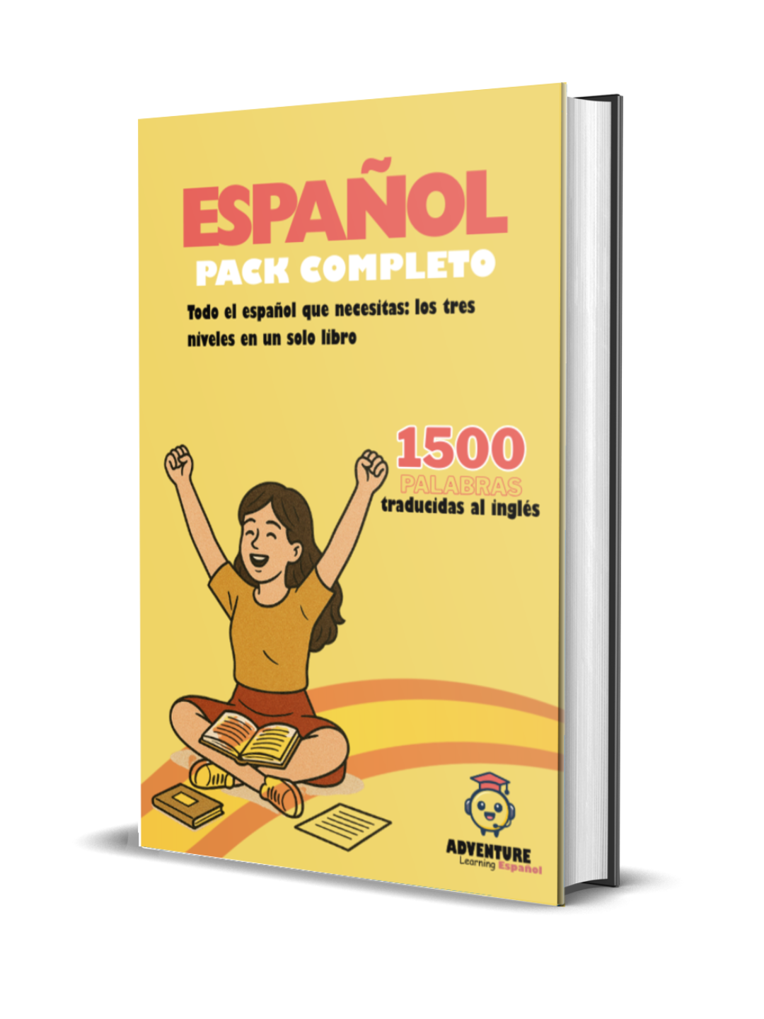 pack 3 libros principiante, intermedio y avanzado