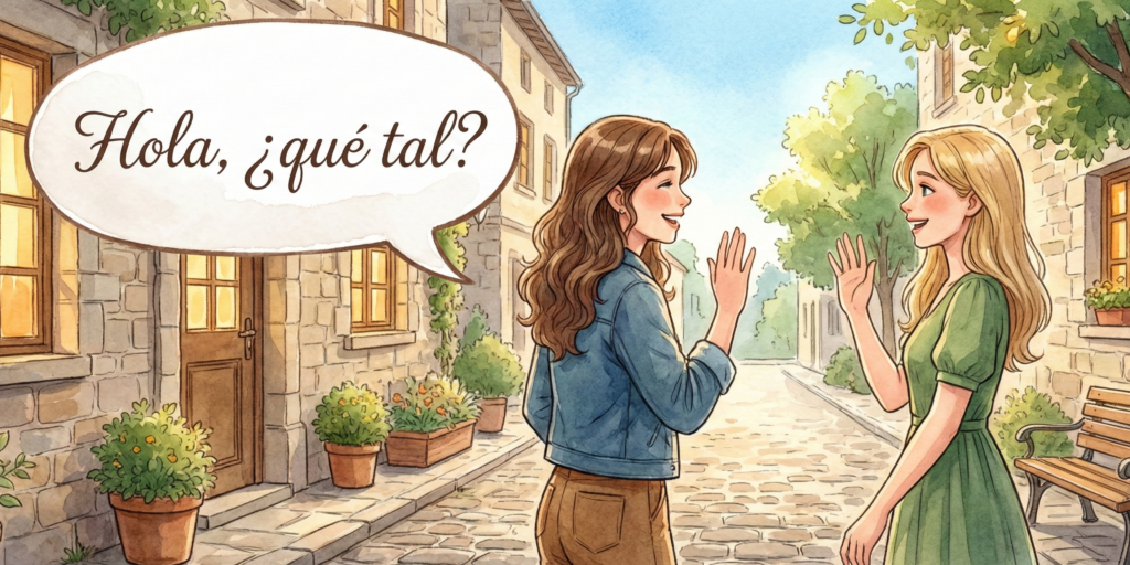 Hola, que tal. Frases típicas en español. Frases del día a día